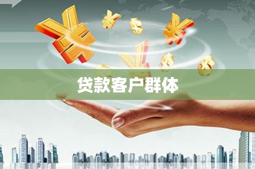 确山贷款客户群体