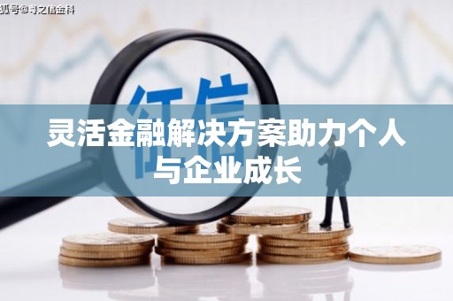 确山灵活金融解决方案助力个人与企业成长