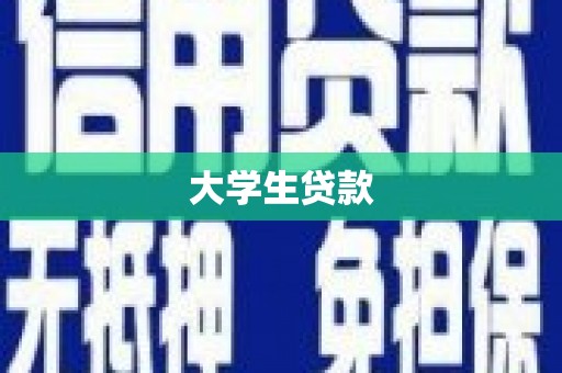 确山大学生贷款