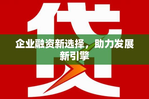 确山企业融资新选择，助力发展新引擎