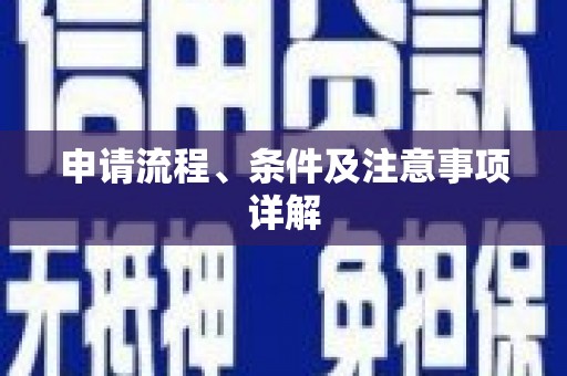 确山申请流程、条件及注意事项详解