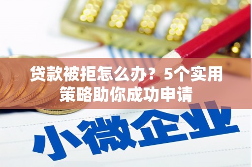 确山贷款被拒怎么办？5个实用策略助你成功申请