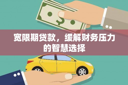 确山宽限期贷款，缓解财务压力的智慧选择
