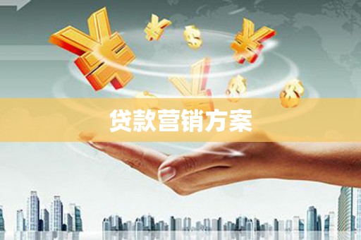 确山贷款营销方案