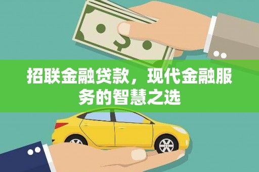 确山招联金融贷款，现代金融服务的智慧之选