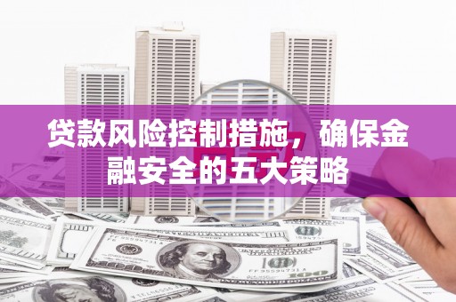 确山贷款风险控制措施，确保金融安全的五大策略