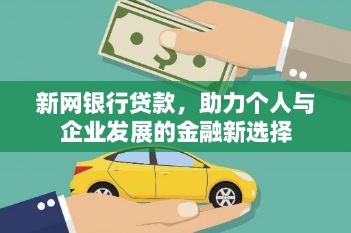 确山新网银行贷款，助力个人与企业发展的金融新选择