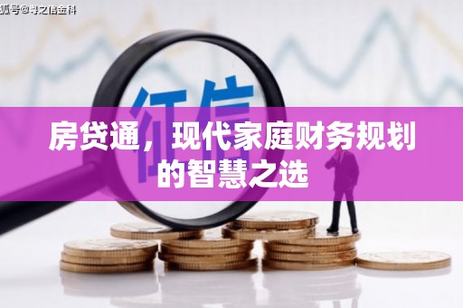 确山房贷通，现代家庭财务规划的智慧之选