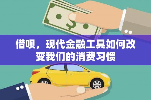 确山借呗，现代金融工具如何改变我们的消费习惯