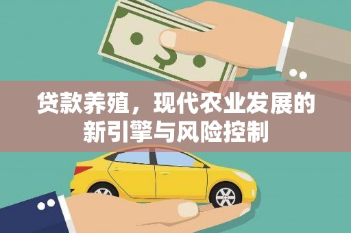 确山贷款养殖，现代农业发展的新引擎与风险控制