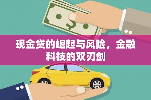 确山现金贷的崛起与风险，金融科技的双刃剑