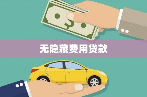 确山无隐藏费用贷款