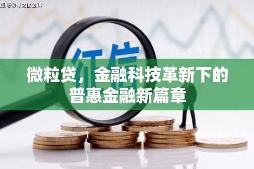 确山微粒贷，金融科技革新下的普惠金融新篇章