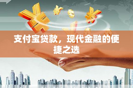 确山支付宝贷款，现代金融的便捷之选