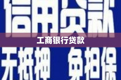 确山工商银行贷款
