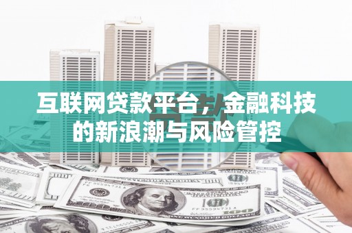 确山互联网贷款平台，金融科技的新浪潮与风险管控