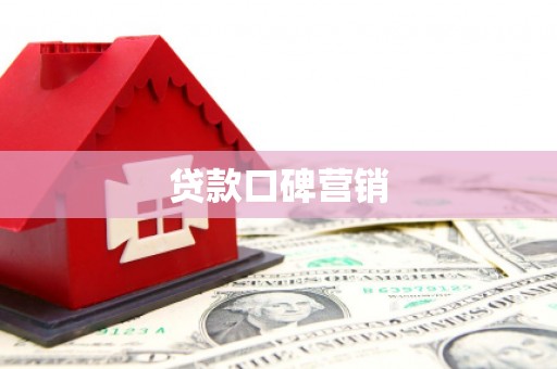 确山贷款口碑营销