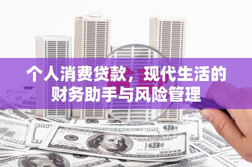 确山个人消费贷款，现代生活的财务助手与风险管理