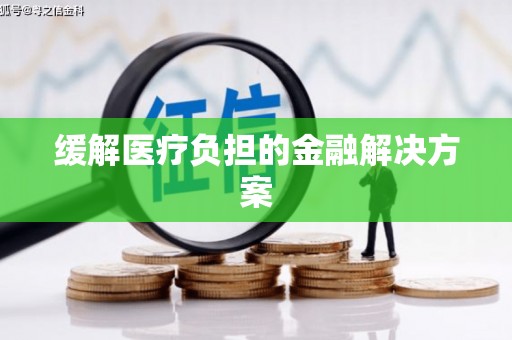确山缓解医疗负担的金融解决方案