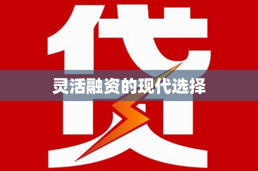 确山灵活融资的现代选择