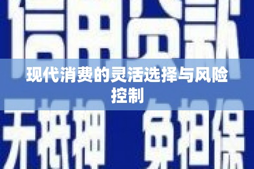 确山现代消费的灵活选择与风险控制