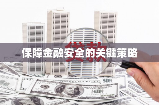 确山保障金融安全的关键策略