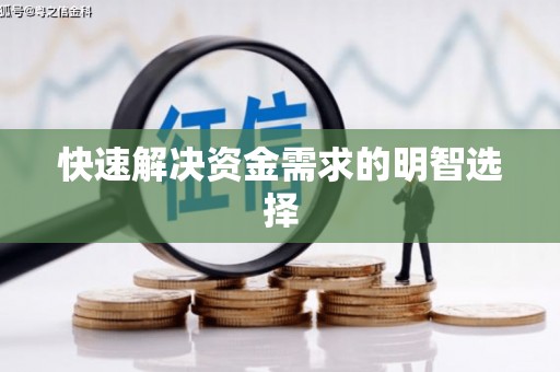 确山快速解决资金需求的明智选择