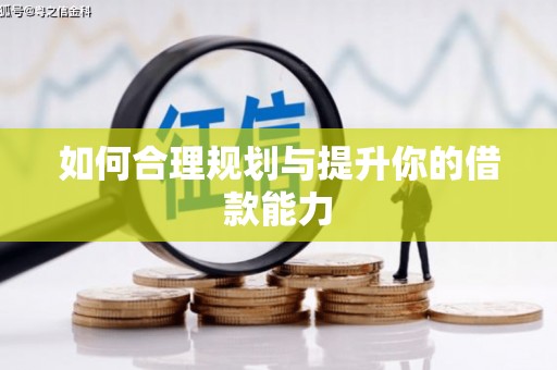 确山如何合理规划与提升你的借款能力