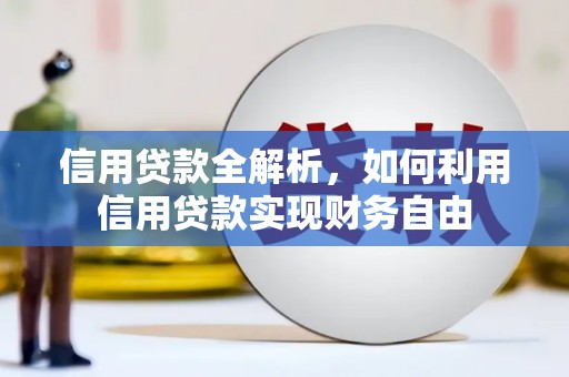 确山信用贷款全解析，如何利用信用贷款实现财务自由